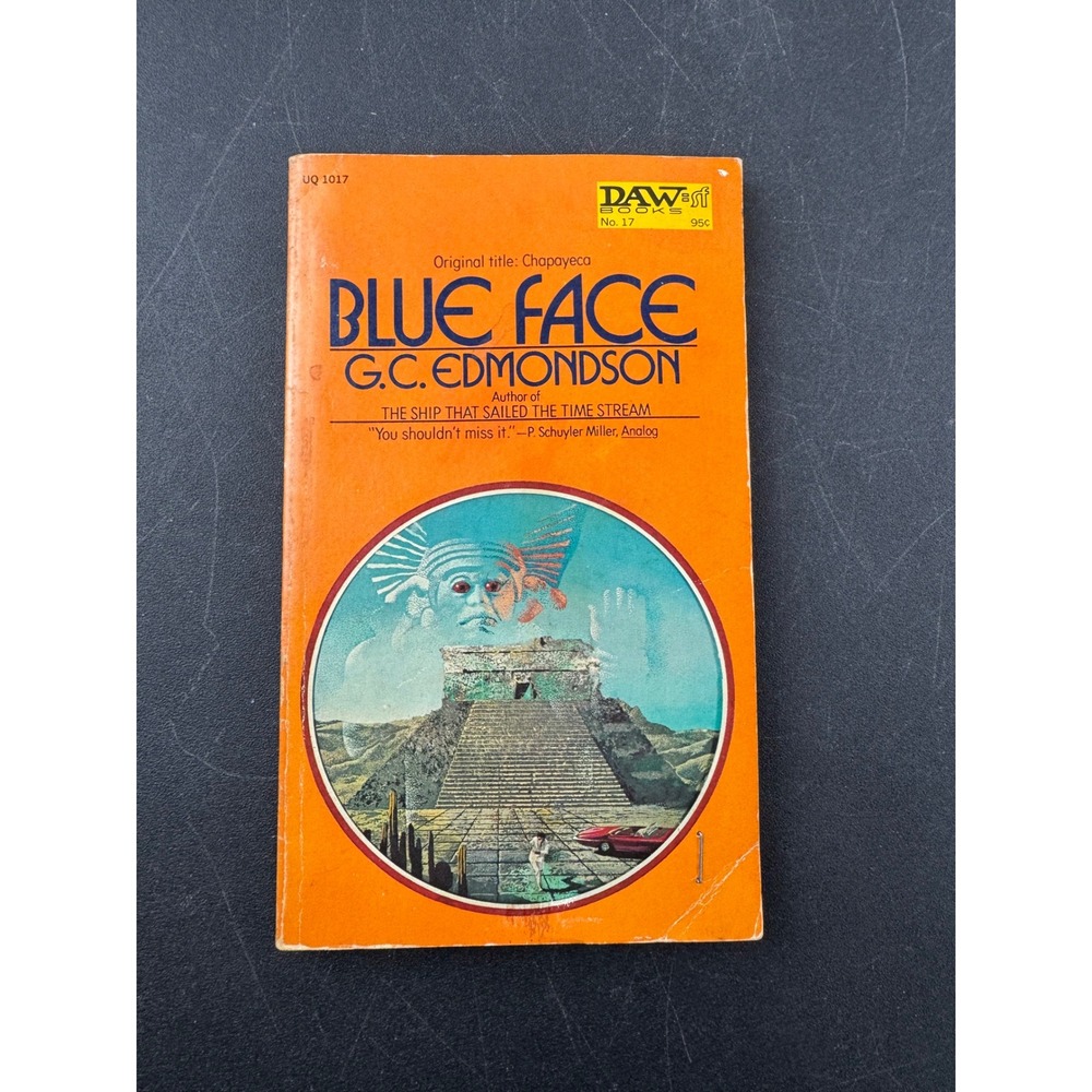 Blue Face by G.C. Edmondson DAW Books 1017 Sci Fi Paperback 1971